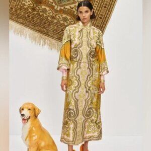 Alemais Clemenza Silk Shirtdress